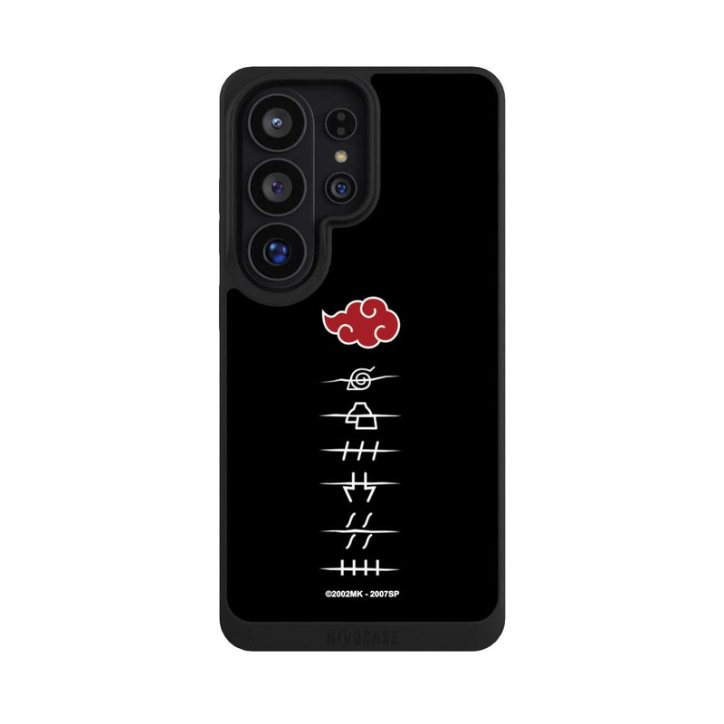 Galaxy S26 Ultra NIVOpure Akatsuki Mitgliedssymbole Schwarz