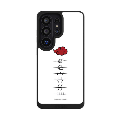 Samsung Galaxy S26 Ultra NIVOpure Akatsuki Mitgliedersymbole Weiß