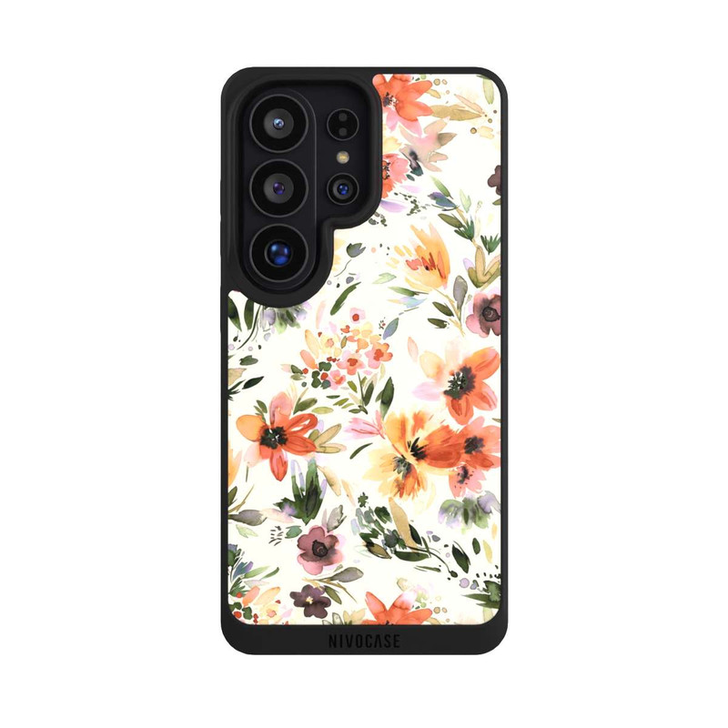 Galaxy S26 Ultra NIVOpure Summer Artistic Flowers Ivory