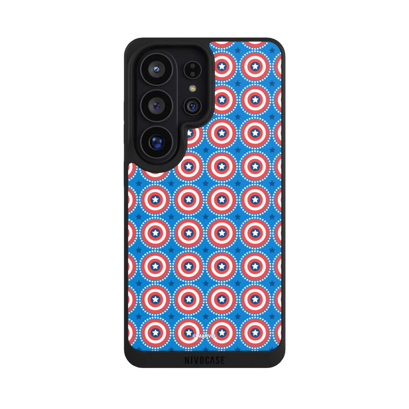 Galaxy S26 Ultra NIVOpure Captain American Shield Pattern