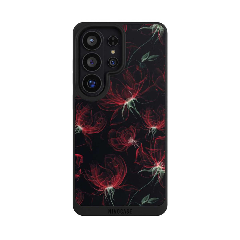 Galaxy S26 Ultra NIVOpure Tapete mit roten Blumen
