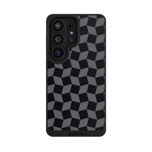Samsung Galaxy S26 Ultra NIVOpure 3D Würfel-Muster Effektt