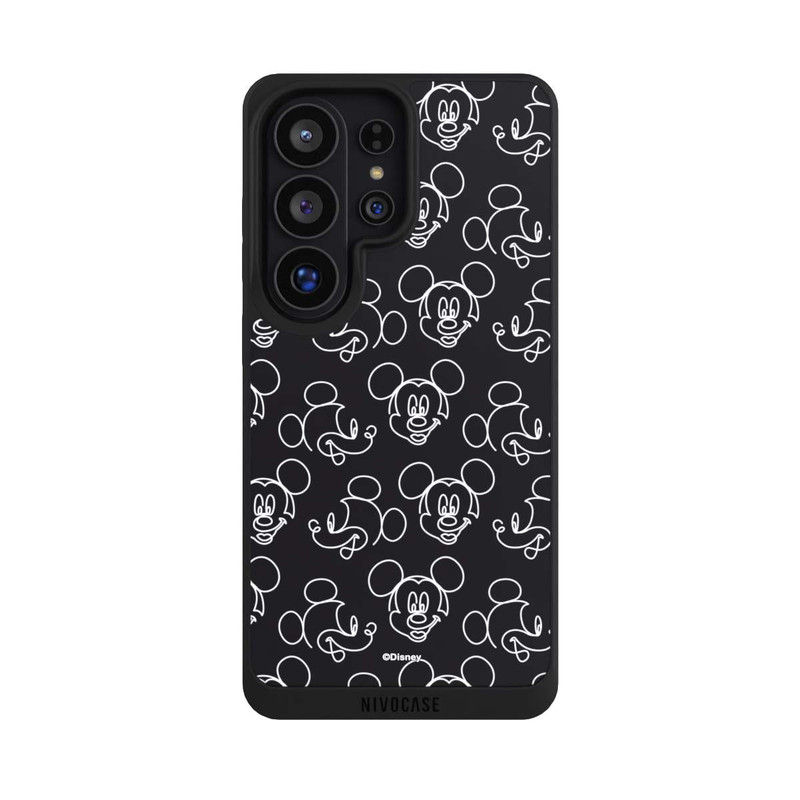 Galaxy S26 Ultra NIVOpure Disney Mickey Muster Schwarz