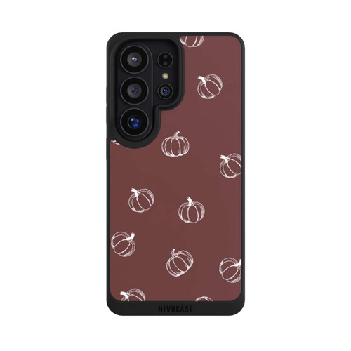 Samsung Galaxy S26 Ultra NIVOpure Pumpkin Season Pattern Brown