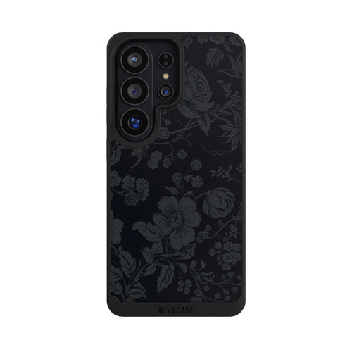 Samsung Galaxy S26 Ultra NIVOpure Dunkle Blumen Vintageoptik
