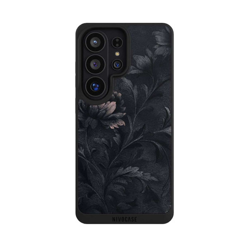 Samsung Galaxy S26 Ultra NIVOpure Dunkles Blumenmuster Vintage