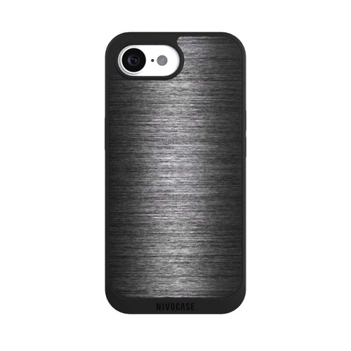 Apple iPhone 17e NIVOpure Metal Look - Anthrazit