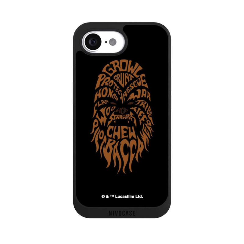 iPhone 17e NIVOpure Chewbacca Typo Grafisch