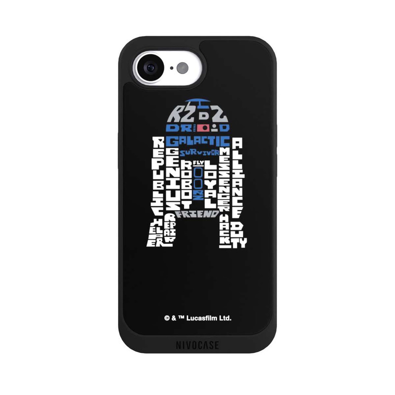 iPhone 17e NIVOpure R2-D2 Typo Grafisch