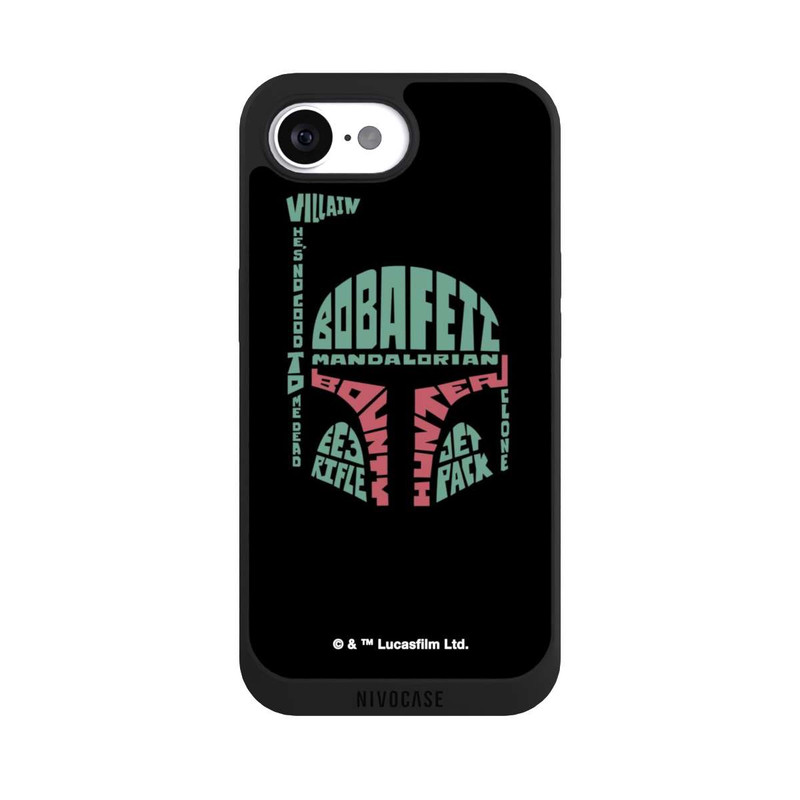 iPhone 17e NIVOpure Boba Fett Typo Grafisch