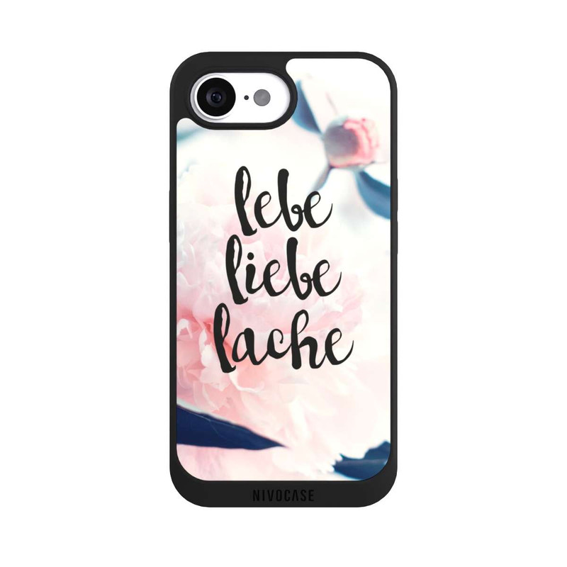 iPhone 17e NIVOpure Lebe Liebe Lache - Roses