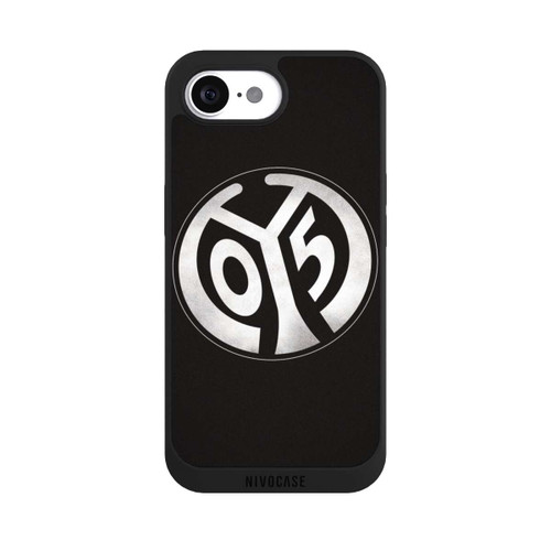 Apple iPhone 17e NIVOpure Mainz 05 Schwarz Grunge