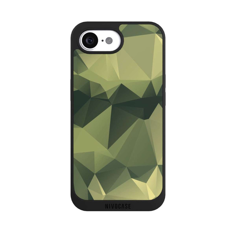 iPhone 17e NIVOpure Camouflage polygonal
