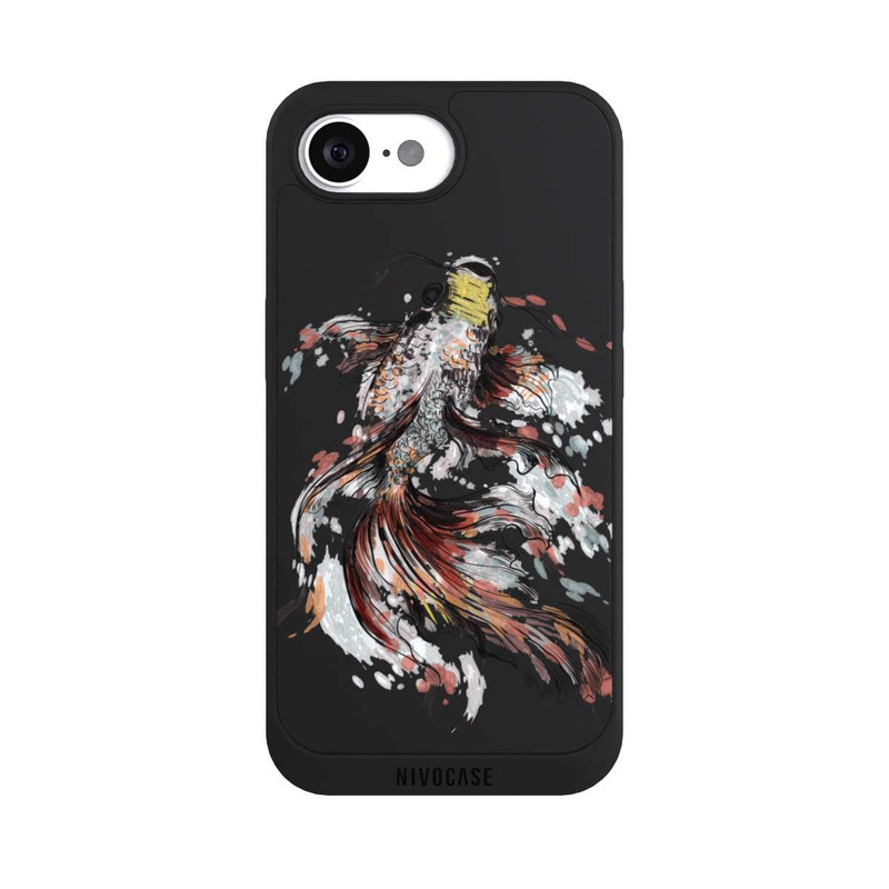 iPhone 17e NIVOpure Koi (Watercolor) transparent