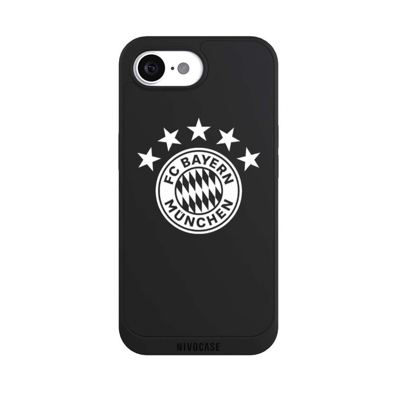 iPhone 17e NIVOpure FCB Logo einfarbig mit Sternen - ohne Hintergrund
