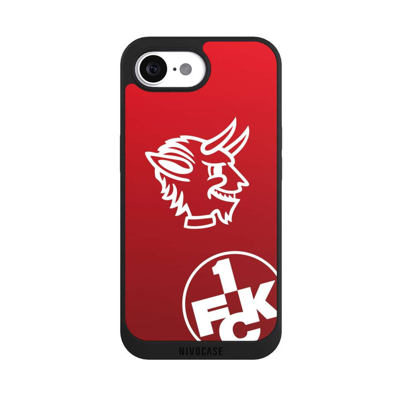 iPhone 17e NIVOpure Teufelskopf FCK auf Rot