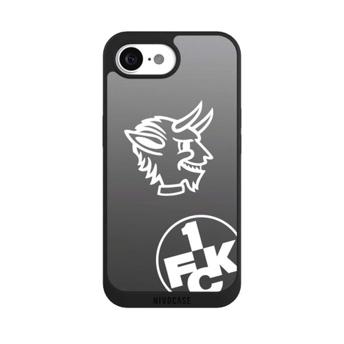 Apple iPhone 17e NIVOpure Teufelskopf FCK auf Schwarz