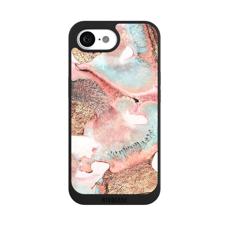 iPhone 17e NIVOpure Hübscher Tintendruck gold