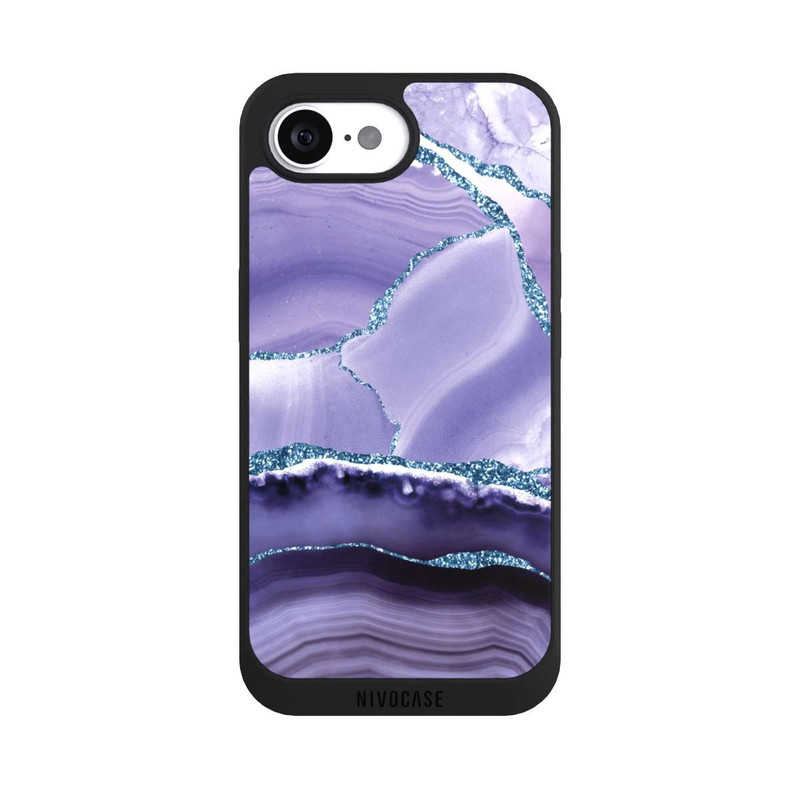 iPhone 17e NIVOpure Lilac Marble Landscape