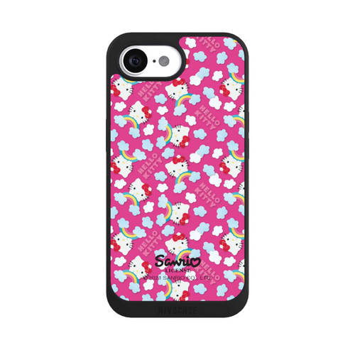 Apple iPhone 17e NIVOpure Hello Kitty Regenbogenmuster