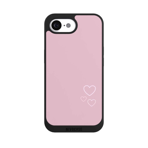 Apple iPhone 17e NIVOpure Pink little hearts