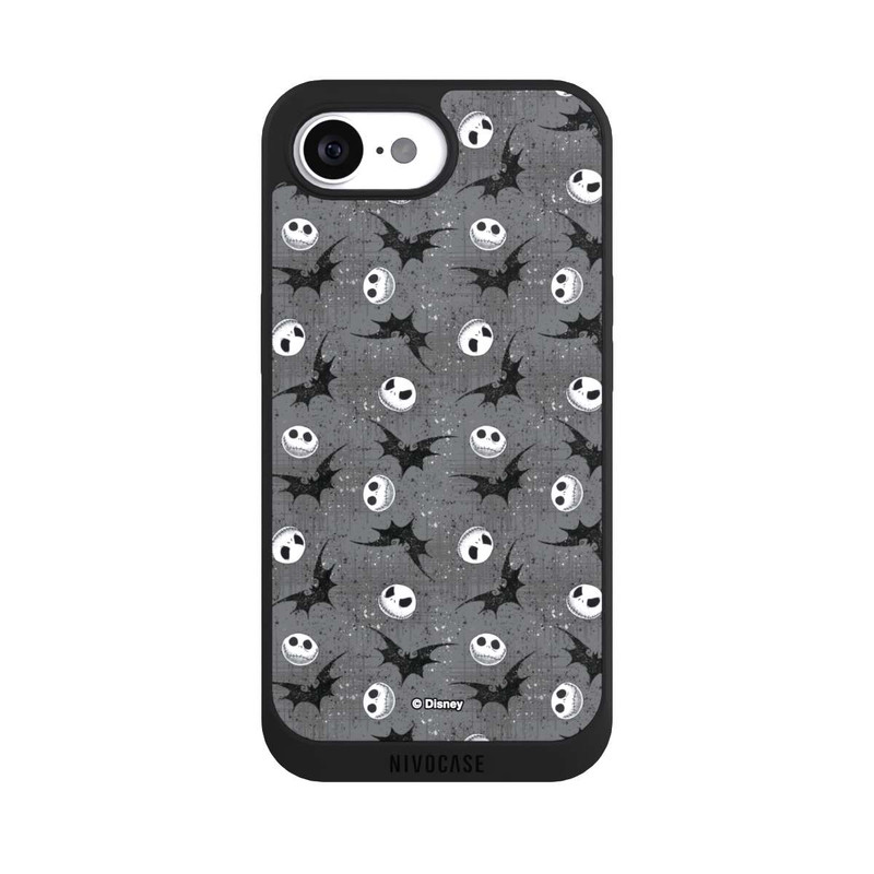 iPhone 17e NIVOpure Jack Grey Pattern Tim Burtons Nightmare before Christmas