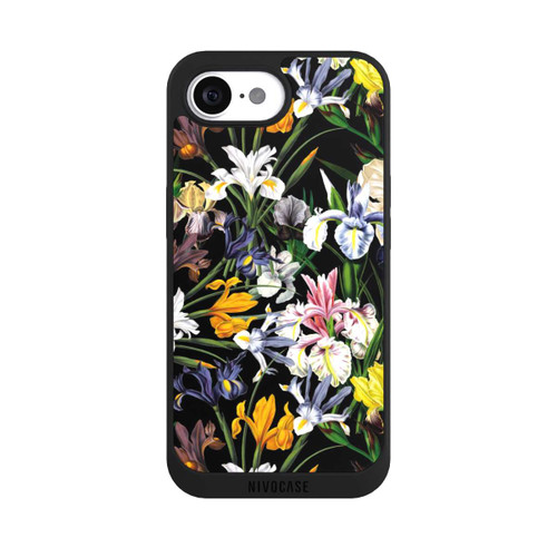 Apple iPhone 17e NIVOpure Dunkle Wildblumentapete