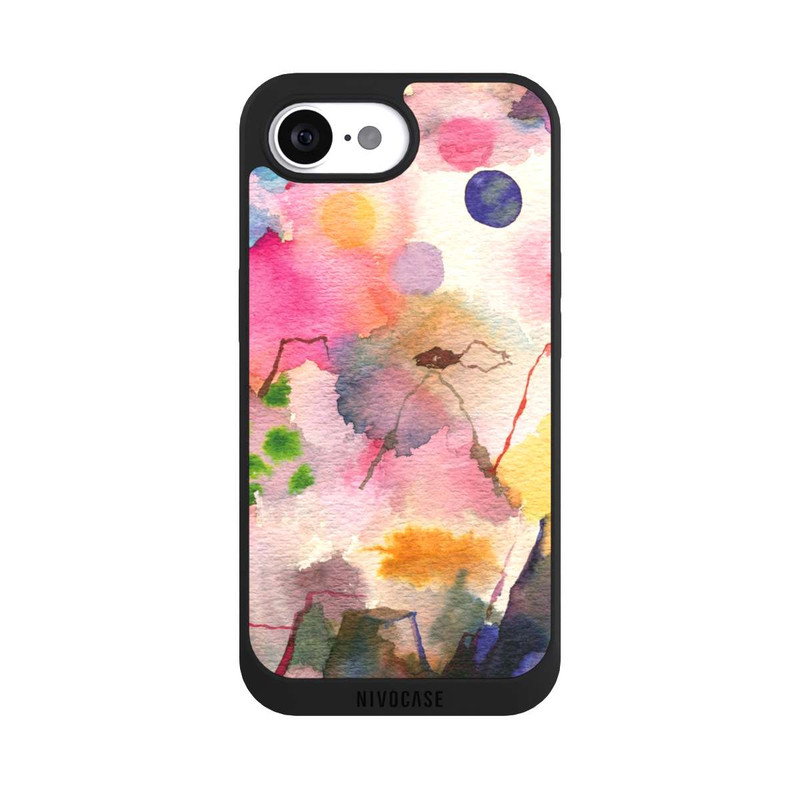 iPhone 17e NIVOpure Aquarell bunte Berge