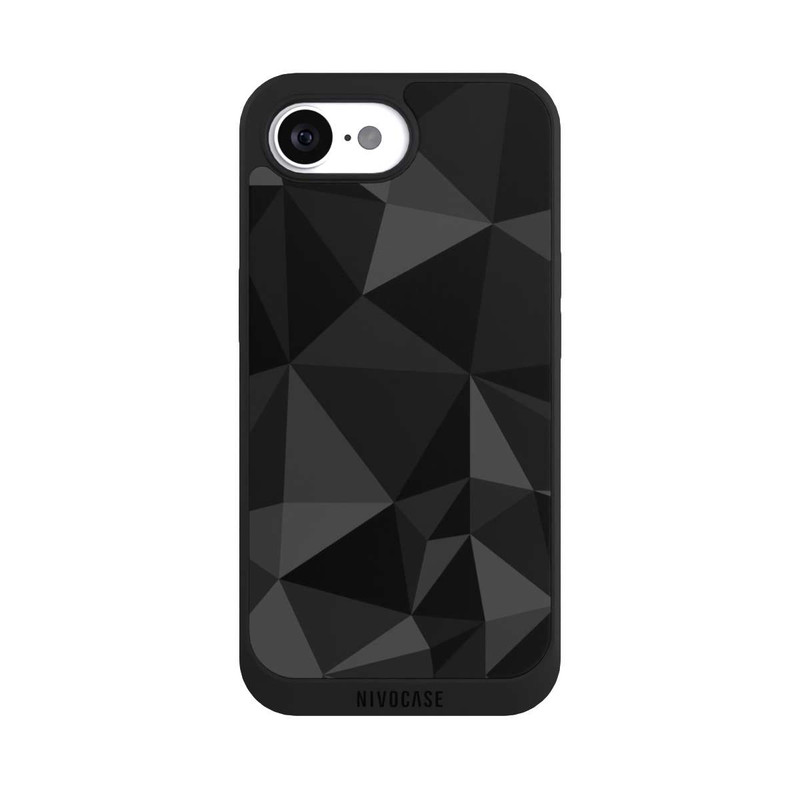 iPhone 17e NIVOpure Motif Polygone Noir