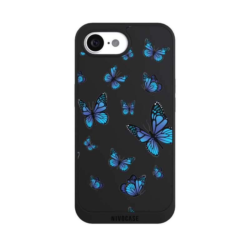 iPhone 17e NIVOpure Motif papillon transparent