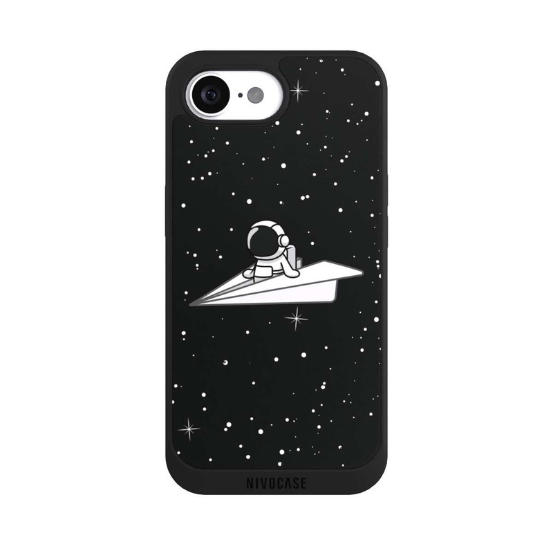 iPhone 17e NIVOpure Astronaut Paper Plane Comic