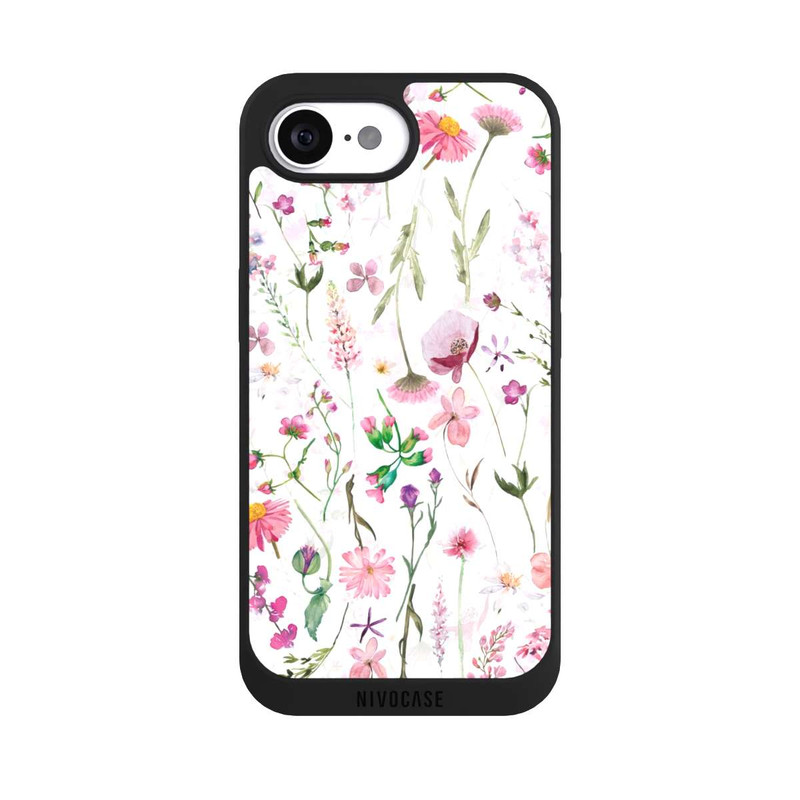iPhone 17e NIVOpure Rosa Blumenwiese