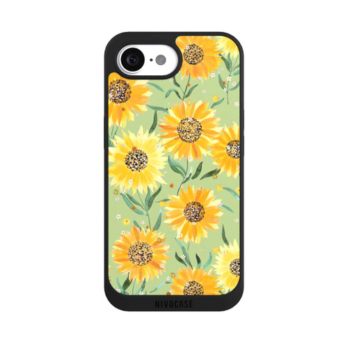 Apple iPhone 17e NIVOpure Sonnenblumen grün