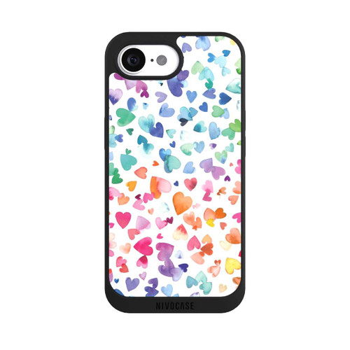 Apple iPhone 17e NIVOpure Liebesherzen aquarell