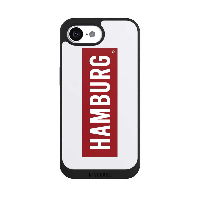 iPhone 17e NIVOpure HSV Hambourg rouge et blanc