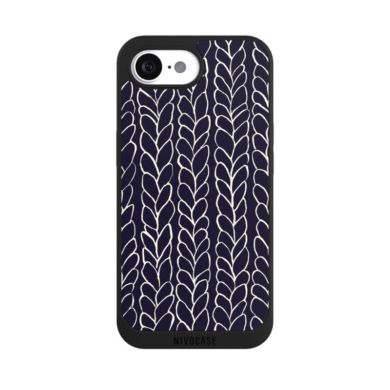 iPhone 17e NIVOpure Tresses En Laine Dessins Marine