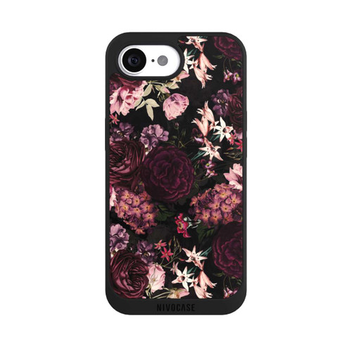 Apple iPhone 17e NIVOpure Blumentapete dunkelviolett