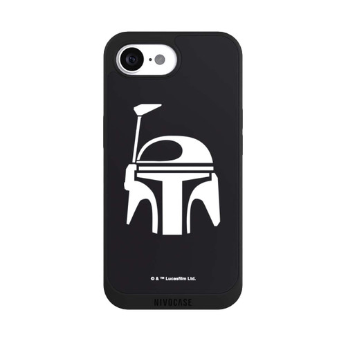 Apple iPhone 17e NIVOpure Casque Boba Fett Noir