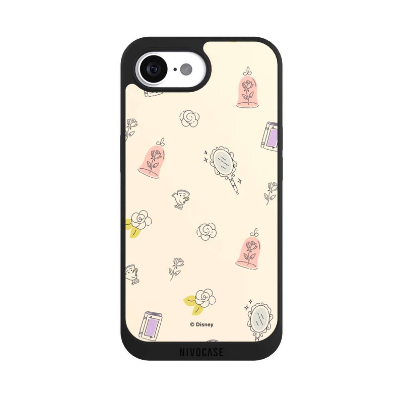 iPhone 17e NIVOpure Princess Accessoires Pattern Beige Disney Princess 