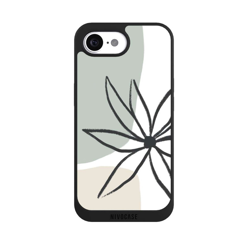 iPhone 17e NIVOpure Blume Minze und Sahne