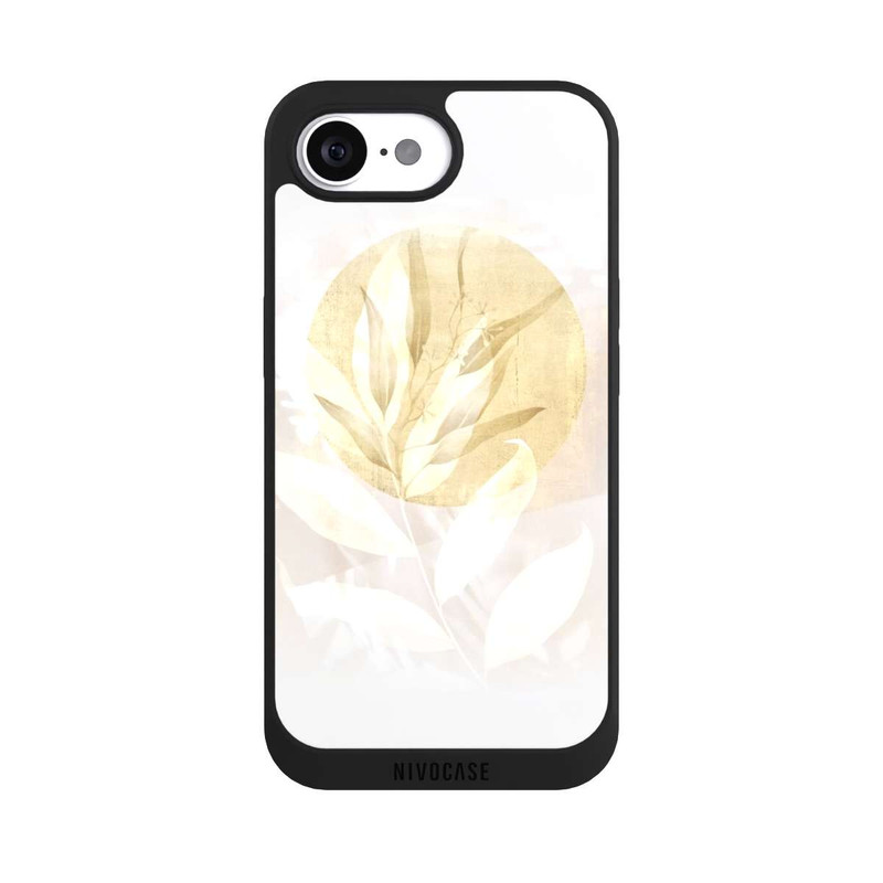 iPhone 17e NIVOpure Boho Gold Blumen Kunst