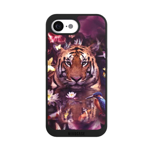 Apple iPhone 17e NIVOpure Tiger Blumenrahmen