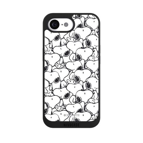 Apple iPhone 17e NIVOpure Snoopy Pattern Noir &amp; Blanc
