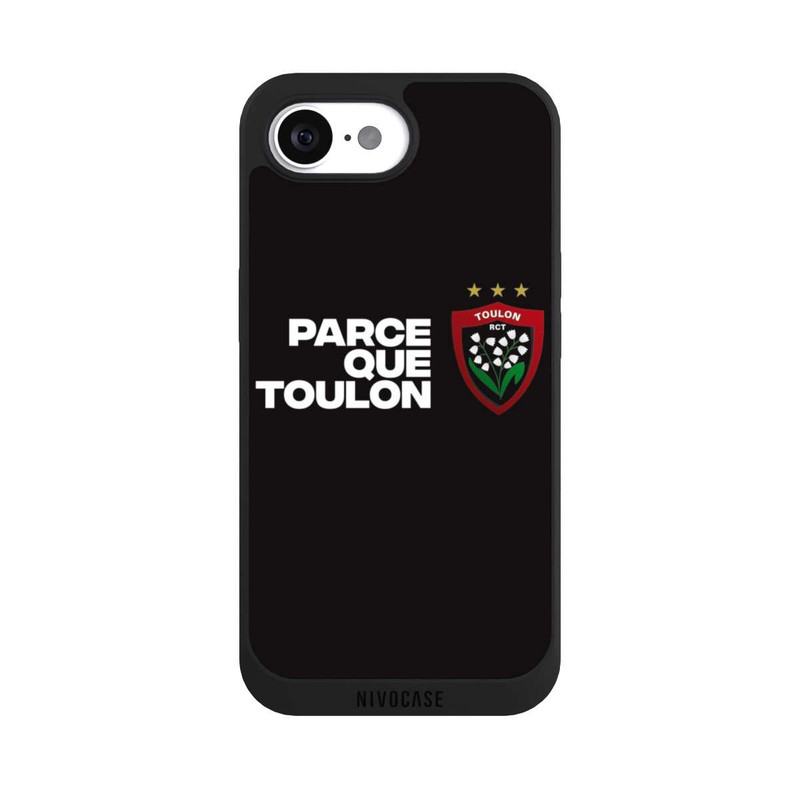 iPhone 17e NIVOpure RC Toulonnais PQT Noir