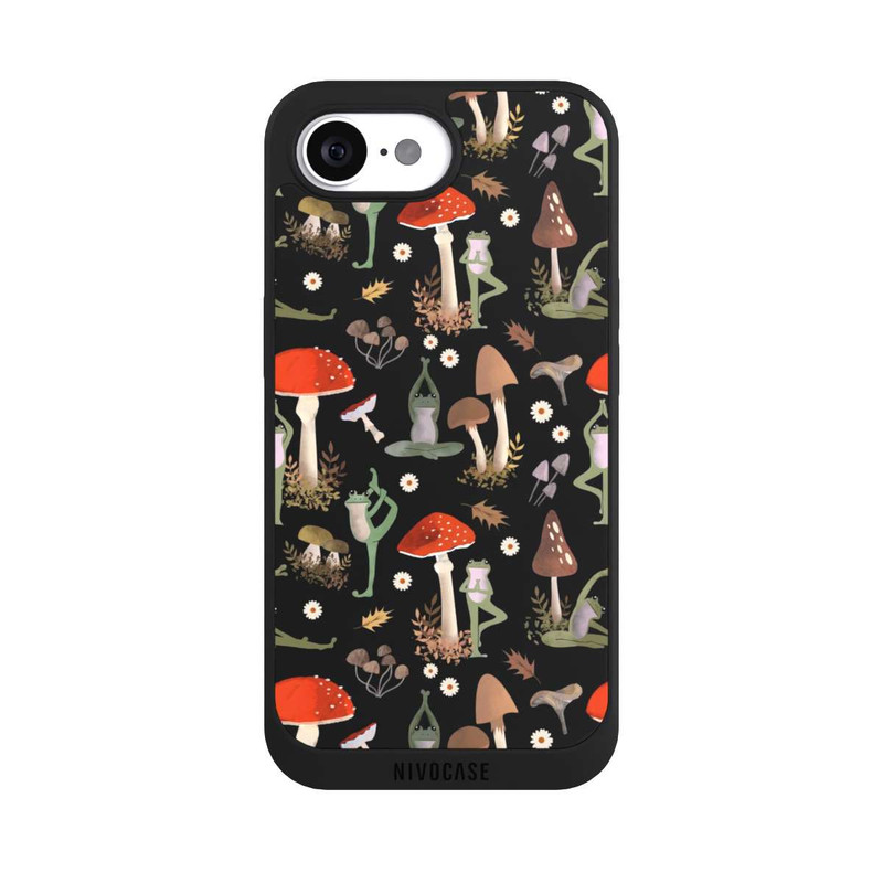 iPhone 17e NIVOpure Grenouilles Yoga & Champignons