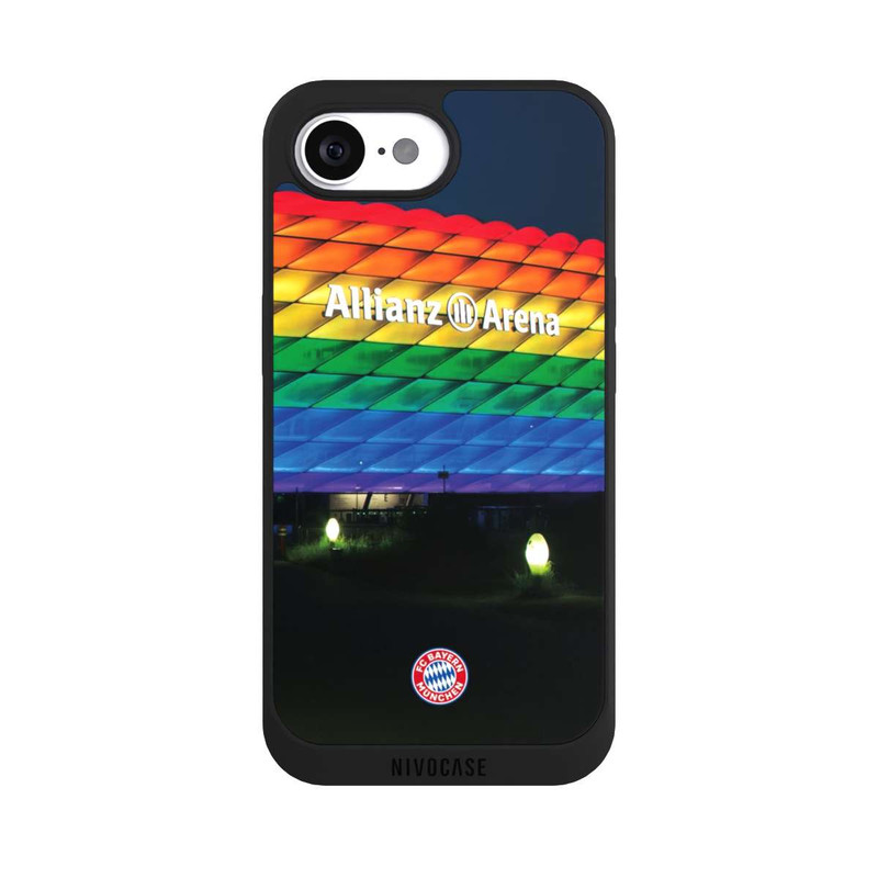 iPhone 17e NIVOpure Allianz Arena Regenbogen