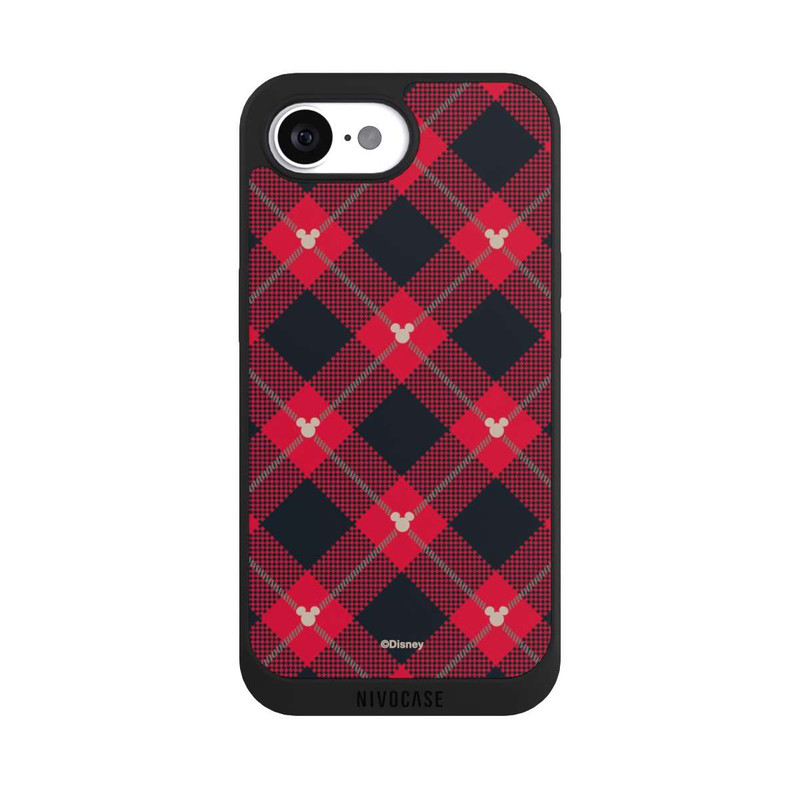 iPhone 17e NIVOpure Mickey Weihnachtsmuster Rot