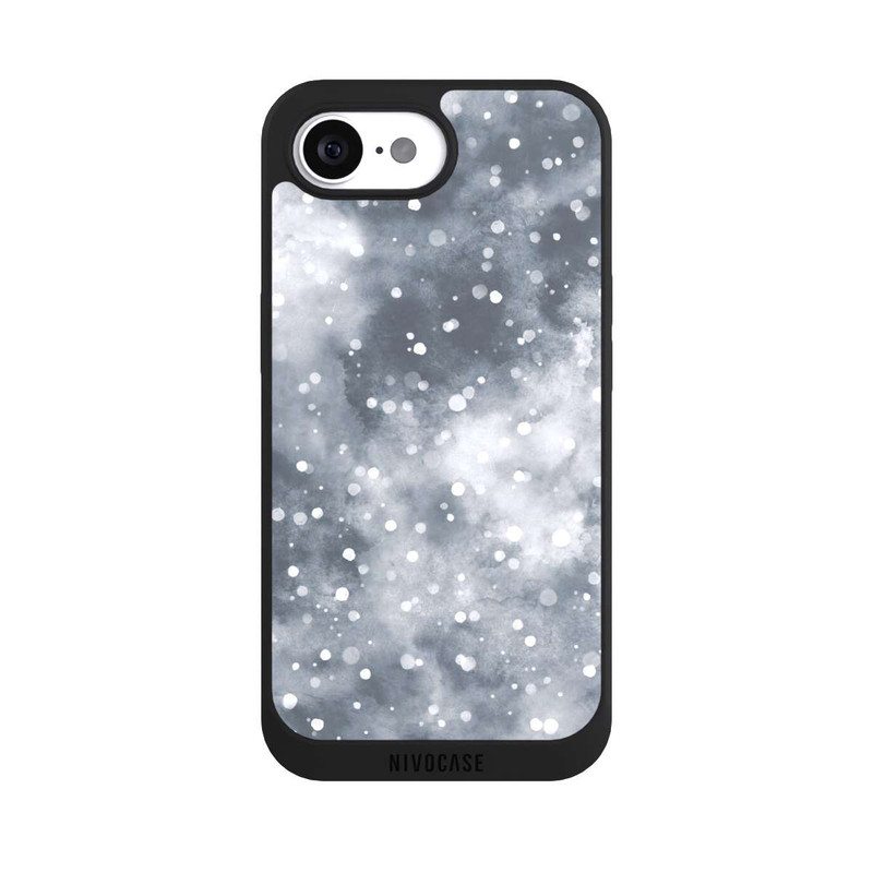 iPhone 17e NIVOpure Abstrakter Winterschneehimmel