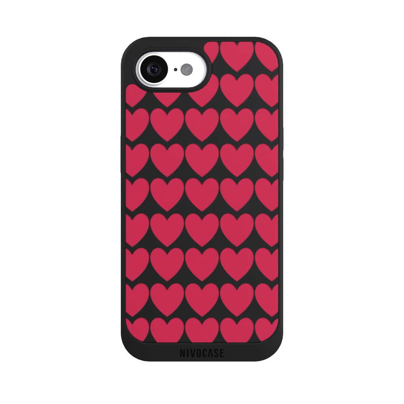 iPhone 17e NIVOpure Viva Magenta-Herzen
