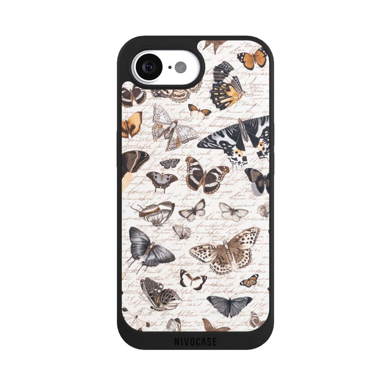 iPhone 17e NIVOpure Motif papillon bohème